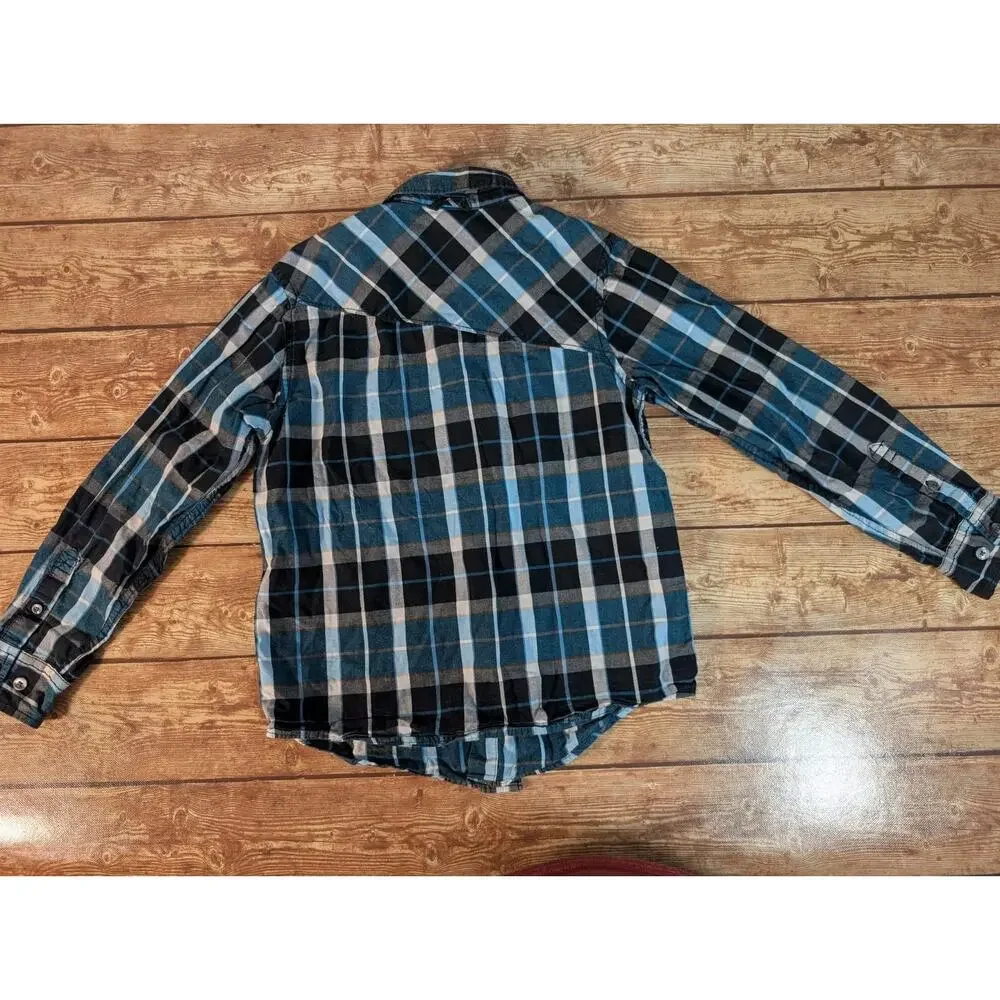 Lot Of 3 Button Down Boys Size Small Shirts Ralph Lauren Shawn White Calvin Klei